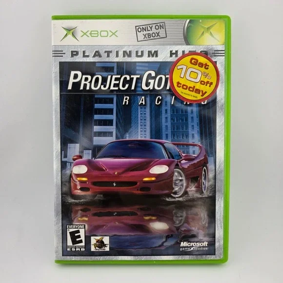 Project Gotham‎ Racing Xbox Platinum Hits Complete Video Game Racing