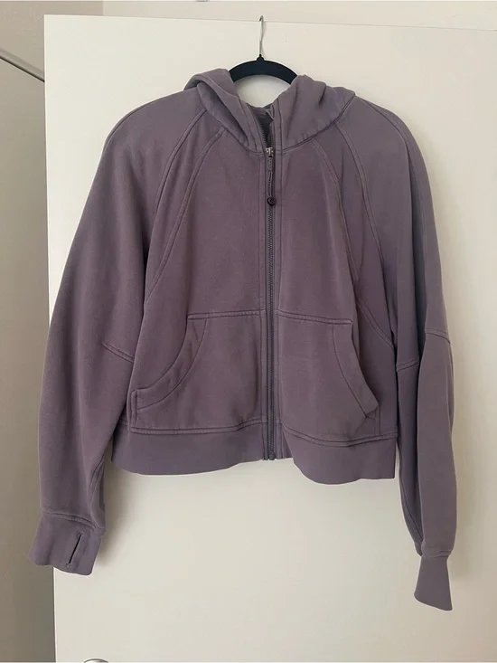 lululemon athletica Lavender Zip Hoodie Jacket