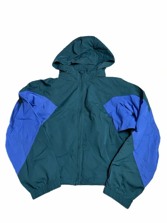 Lululemon Evergreen Cropped Full-Zip Hoodie (Green Jasper/Wild Indigo) Size 6
