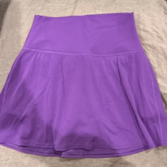 Purple Women's lululemon tennis skirt