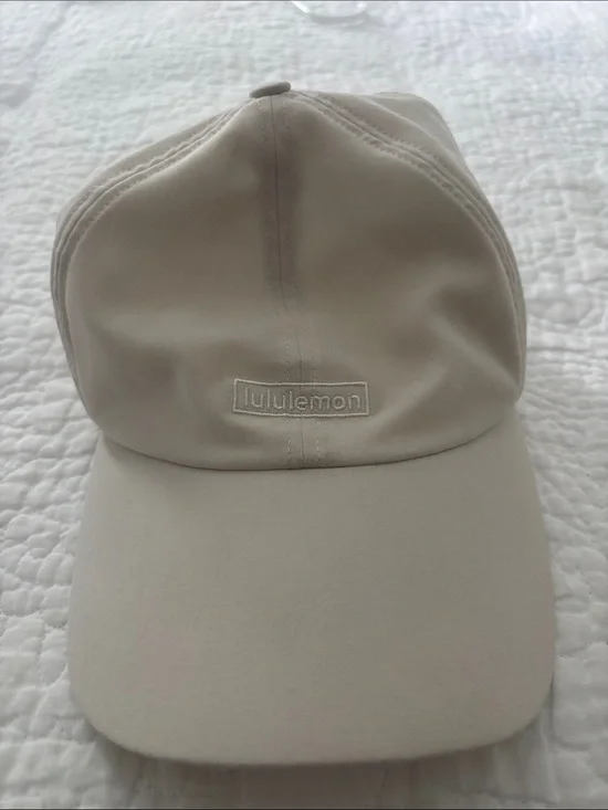 Lululemon Women’s Baller Hat (*Soft) Ivory White Color and Adjustable Size OS