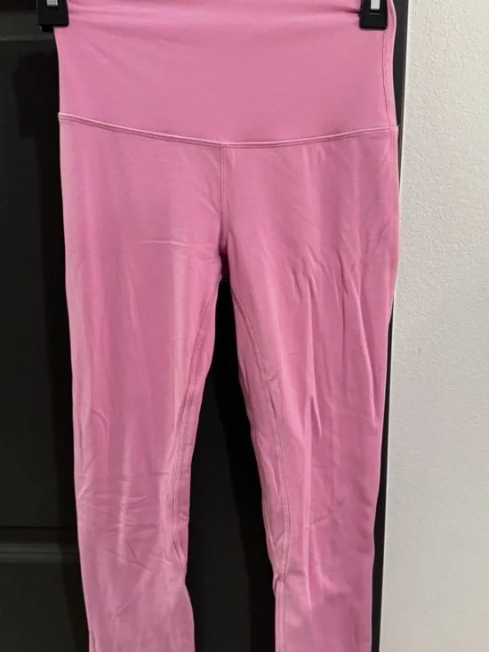 Pink High-Waist Active Leggings