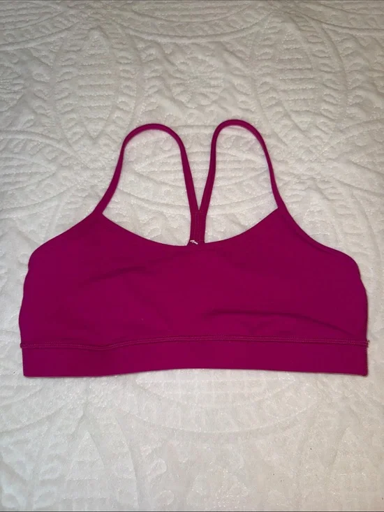 lululemon athletica Fuchsia Strappy Sports Bra