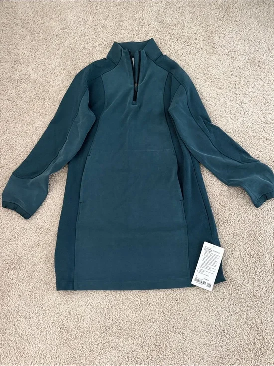 Lululemon Softstreme Half-Zip Mini Dress