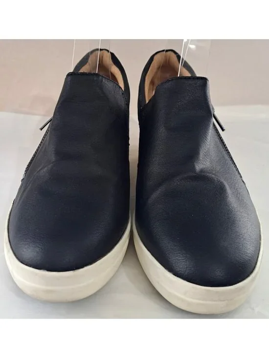 Naturalizer Women's 9 Sierra Black Faux Leather 2.25