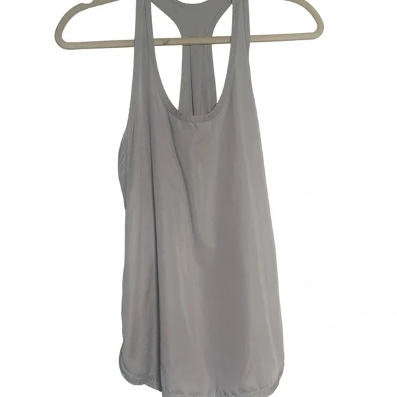 Lululemon athletica XS Gray racerback Tank Top‎ workout activewear