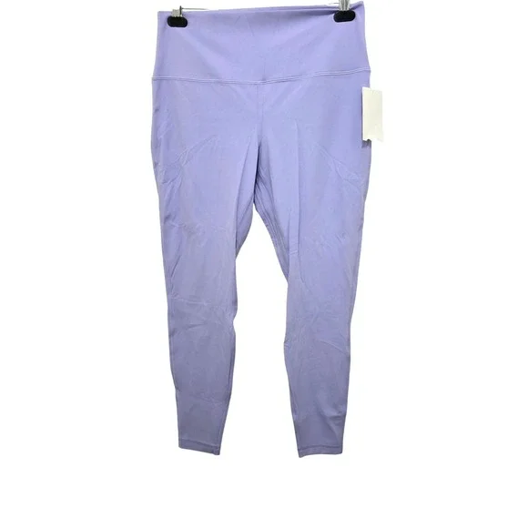 Lululemon Women's Lavender High-Waist Leggings Size‎ 14