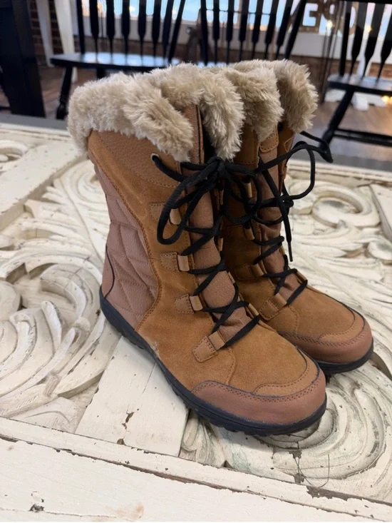 Columbia Women’s Ice Maiden II Brown Winter Boots | Waterproof | Insulated |