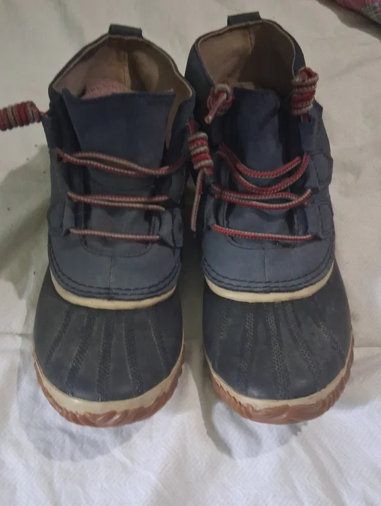 SOREL Navy Blue Waterproof Duck Boots - Unbranded