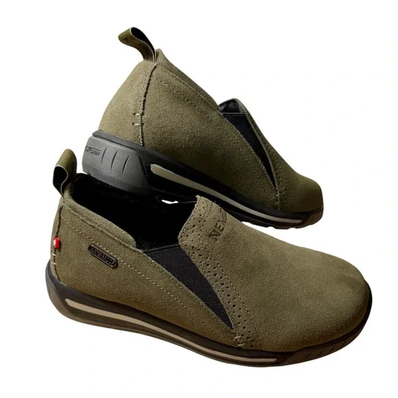 Nexgrip Ice Jenny‎ 2.0 Slip On Loafer Boots Waterproof Winter Green 7 Women's