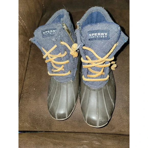 Sperry women's waterproof rubber boot size 5‎