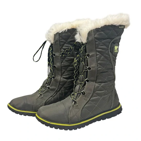Sorel Cozy‎ Cate Winter Snow Boots in Peat Moss  Sz 7
