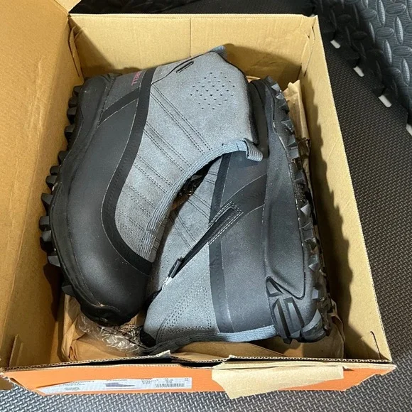 Merrell Thermo Snowdrift Zip Mid Shell Womens 9 Grey Nirvana Boots J035586