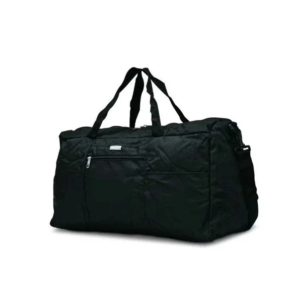 Samsonite Foldaway Duffle Bag Black 21.5 x 12 x‎ 8 in NEW