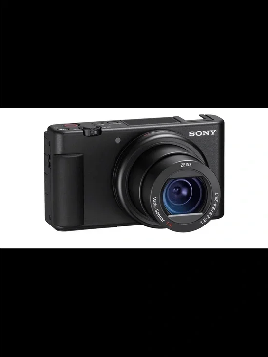 Sony Black Compact Digital Camera with Zeiss Lens
