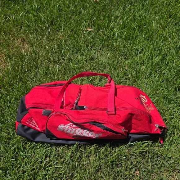 Louisville Slugger Houston Astros Baseball Equipment Bag Red Black Jaime 5 Gear
