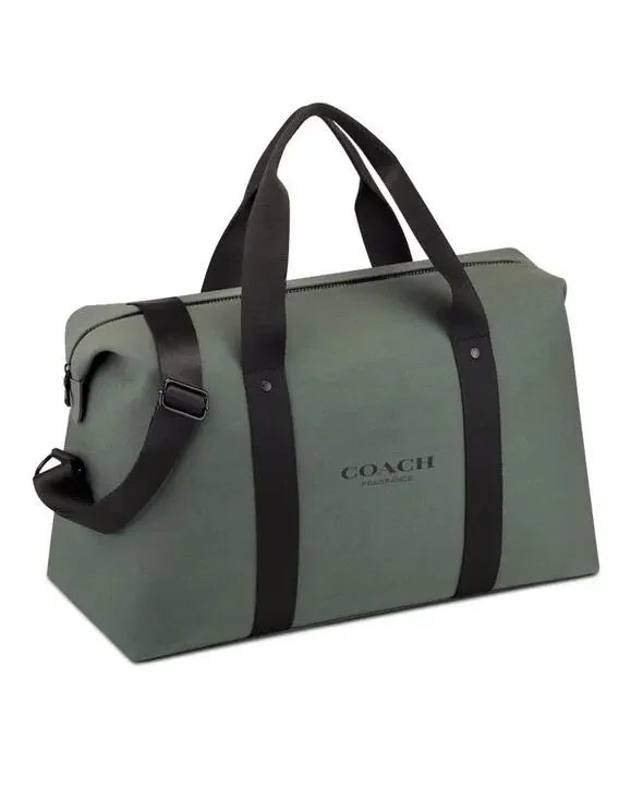 Coach Fragrance Large Weekend Duffel Bag Green Color