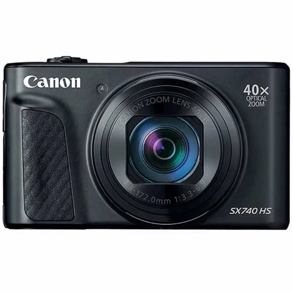 Canon SX740 HS Compact Digital Camera - Black