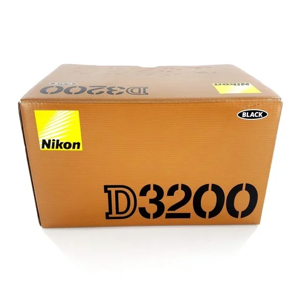 Nikon D D3200 24.2 MP Digital SLR Camera Black (Body Only) Brand New Never Used