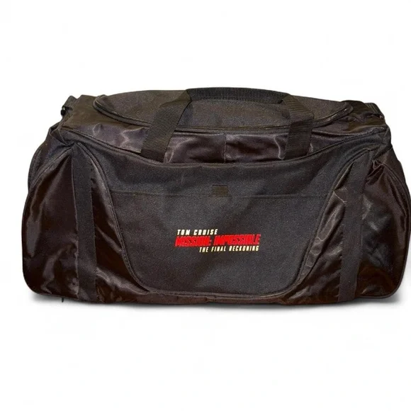 Mission Impossible Black Duffel Bag