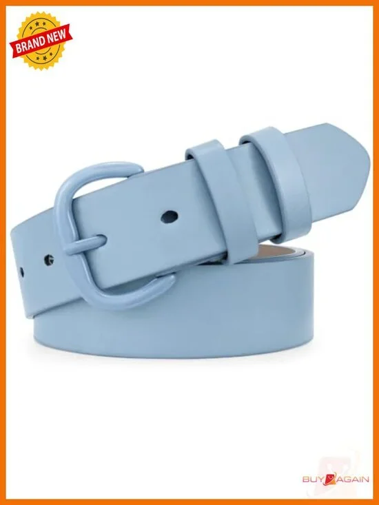 Women Leather Belt with Pin Buckle for Jeans Pants Dresses
