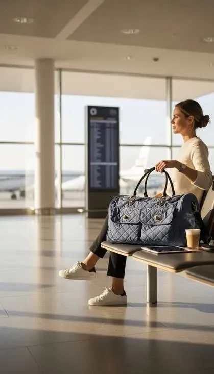 Baggalini rolling Duffle bag