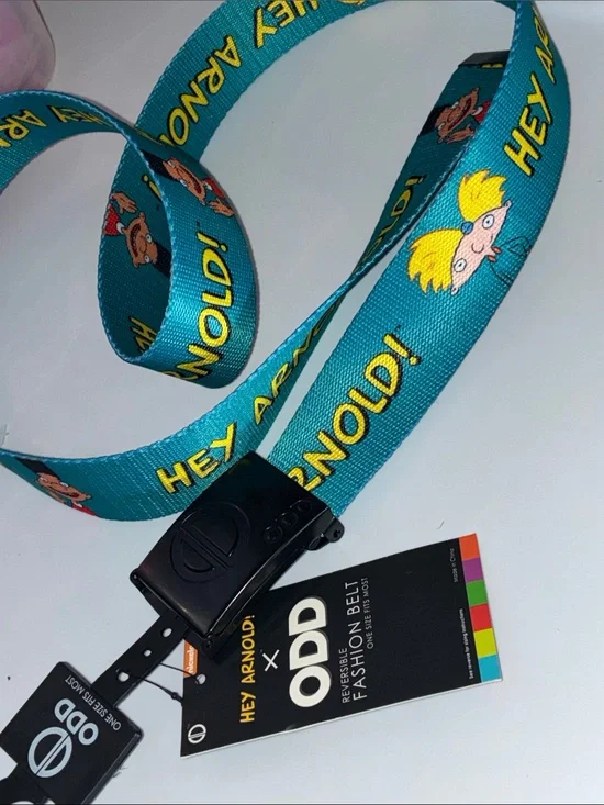 ODD X Hey Arnold reversible Belt