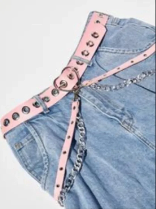 It's Over Babe Grommet Belt
