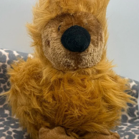 Zippy Paws Wooliez the Emu Plush Brown Stuffed Animal Toy New w/out tags
