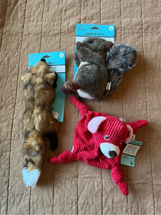 NWT Martha Stewart Pets Dog Toy Bundle