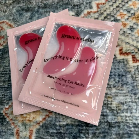 (NOT FOR SALE)Grace & Stella Pink‎ Eye Masks