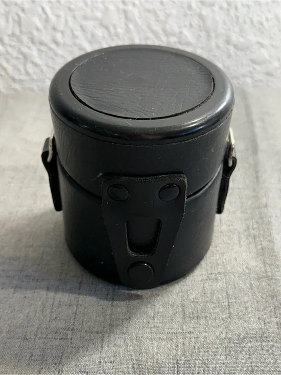 Vintage‎ J.C. Penney Multi-Coated 28mm or 50mm Prime Lens Leatherette Case.
