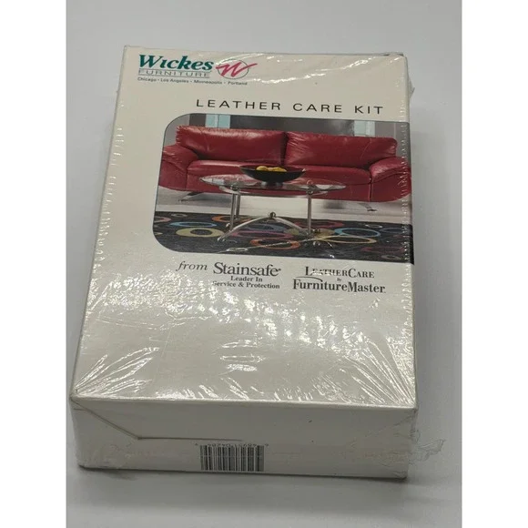 Wickes‎ Furniture Leather Care Kit New StainSafe FurnitureMaster Protection