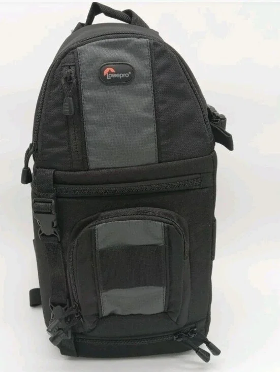 Lowpro Slingshot 102 AW Sling Camera Bag Black Gray Adjustable Compartments