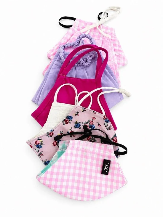 Bright Patterned Cloth Face Mask Bundle – Kitsch, Scout & More | Assorted Colors