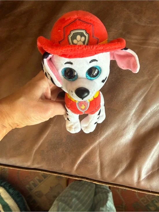 Paw Patrol Marshall Plush Toy - Red, White, Black