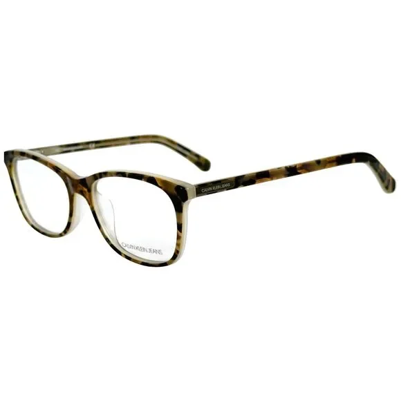 Calvin Klein Jeans CKJ303 Womens Plastic Eyeglass Frame 248 Taupe Tortoise 53-16