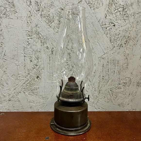 Antique Perkins Marine Oil Lamp Nautical Ship Lantern