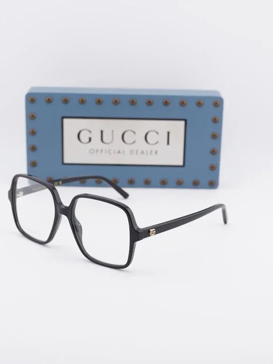 Gucci GG1994O 001 Square Eyeglasses - Black 53mm