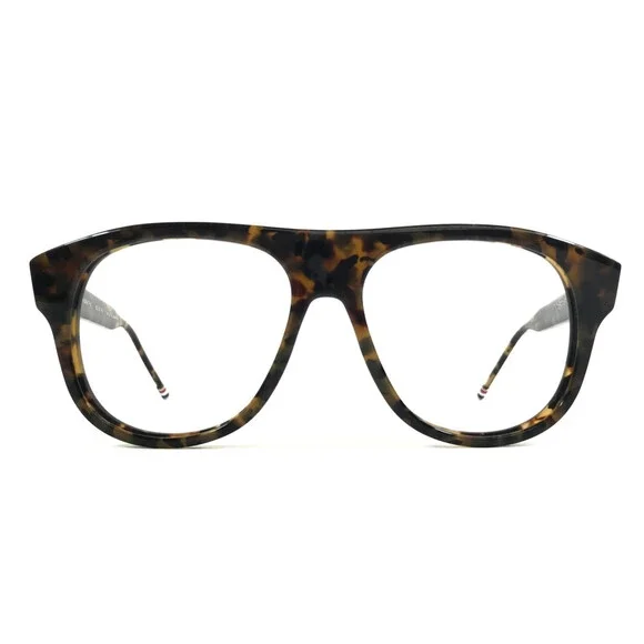 Thom Browne. Eyeglasses Frames TB-008 B-T-55 Tortoise Square Oversized 55-16-148