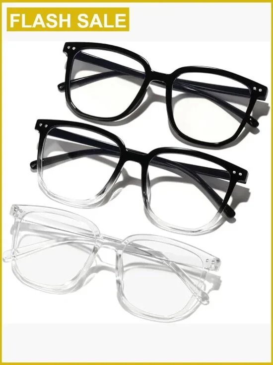Square Blue Light Blocking Glasses for Computer Gaming
