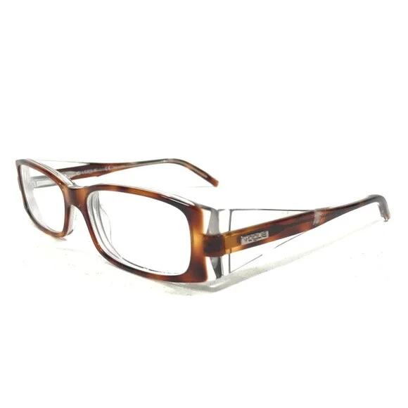 Vogue Eyeglasses Frames VO2389 1471 Brown Tortoise Clear Rectangular 53-15-140