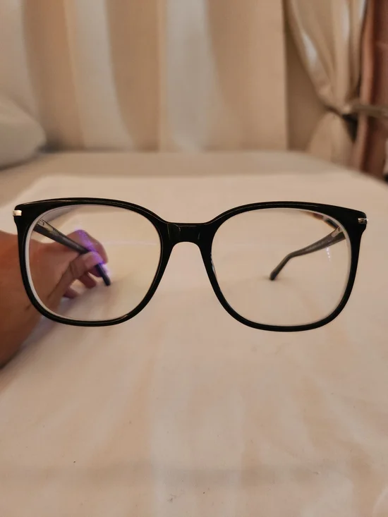 Absolutely Black Oversized Square Glasses