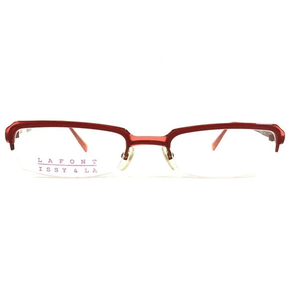 Lafont Issy & LA Petite Eyeglasses Frames KERMESSE 945 Burnt Red 48-18-130