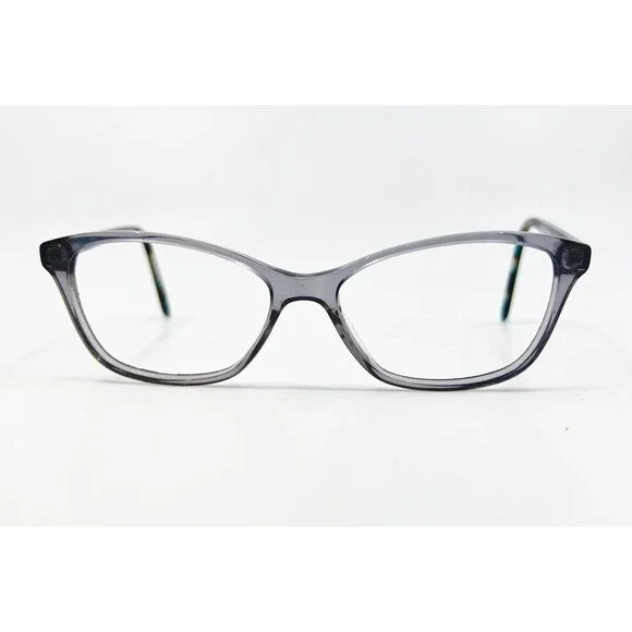 WC 20203 Eyeglasses Womens Gray Crystal Cat Eye Frames 52-15-135