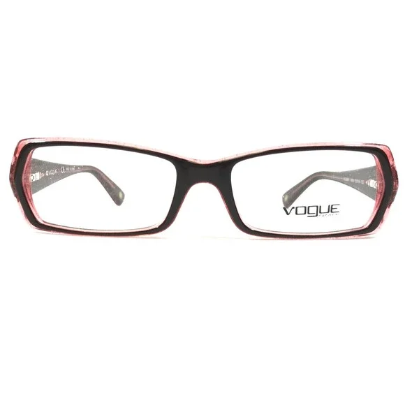 Vogue Eyeglasses Frames VO2691 1689 Brown Pink Rectangular Full Rim 53-16-135