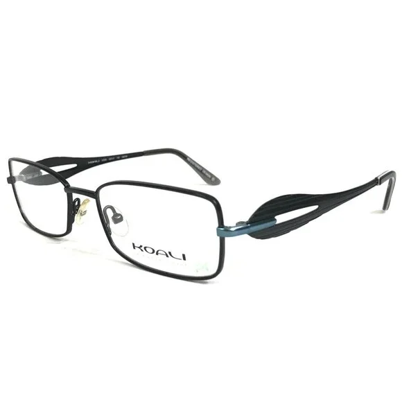 Morel Eyeglasses Frames KOALI 6722K GG195 Black Blue Rectangular 52-17-135