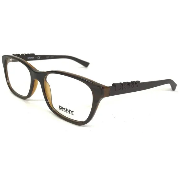 DKNY Eyeglasses Frames DY4663 3667 Brown Square Full Rim 51-16-140