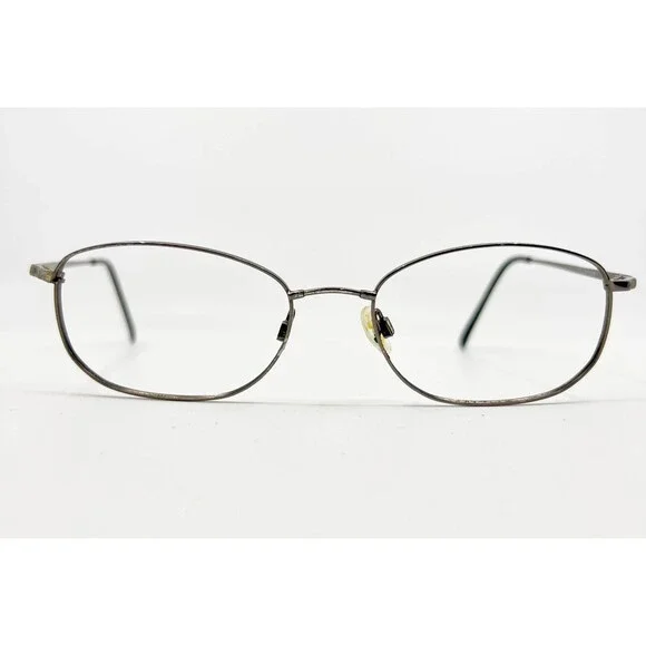 Calvin Klein Eyeglasses Frames Mens Dk Pewter Oval 2500A 033 54-18-145