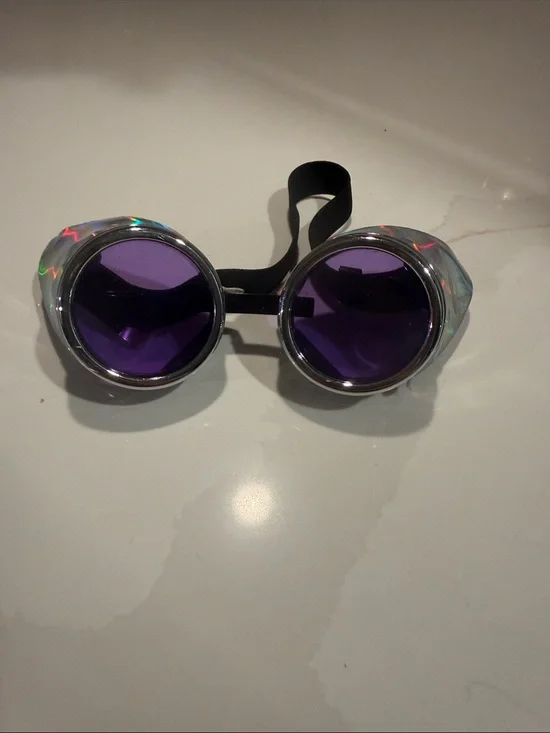 Purple tint Rave Goggles